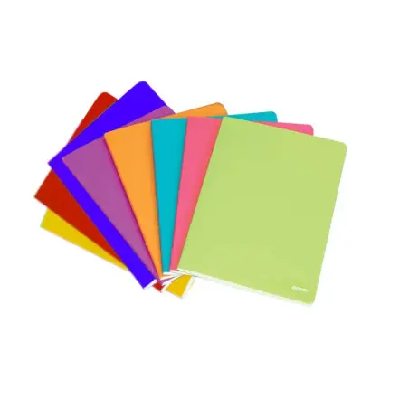 Ancor Classic Stripes Libreta Tamaño A4 Cuadriculado 5x5mm - 48 Hojas 90gr - Tapa Polipropileno - Colores Surtidos | Ahorro Impr