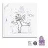 Milan Alien Invasion Cuaderno para Colorear Microperforado - Tematica Aliens - 20 Ilustraciones Detalladas | Ahorro Imprimiendo