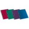 Enri Status A4+ Cuaderno Espiral Microperforado - Tapa Extradura - 120 Hojas - Colores Surtidos | Ahorro Imprimiendo