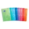 Oxford Lagoon Indice Alfabetico Espiral 50 Hojas Cuadricula 5x5 - Tamaño 11x17cm - Tapa de Plastico Resistente - Organiza tus Do