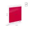 Milan Nata 624 Pack de 3 Libretas Encoladas Formato A4 Pautado 7mm - 48 Hojas de 95 gr/m2 - Microperforado - Colores Surtidos |