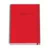 Dohe Colour Vives Cuaderno Espiral A4 100 Hojas Microperforadas Cuadricula 5mm - Tapa Dura Carton Forrado - Cierre de Goma - Ban