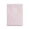 Miquel Rius Back2Fun Cuaderno Encolado con Cubierta de Purpurina Rosa y Patch de Silicona - 96 Hojas Lisas de Papel 100 g/m2 | A