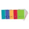 Oxford Europeanbook 8 Live & Go Pack de 5 Cuadernos Espiral Formato A4+ Cuadriculado 5x5mm - 160 Hojas Microperforadas con 4 Tal