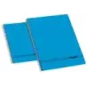 Enri Oficina 4º Tapa Blanda Cuaderno Espiral - Tamaño 4º - Cuadricula 4x4 - Color Azul | Ahorro Imprimiendo