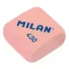 Milan 430 Pack de 4 Gomas de Borrar Cuadradas - Miga de Pan - Suave Caucho Sintetico - Colores Surtidos | Ahorro Imprimiendo