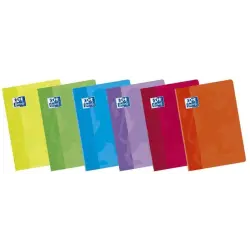 Oxford Classic Libreta Grapada A5+ Liso 48 Hojas 90gr - Tapa Blanda - Colores Surtidos | Ahorro Imprimiendo