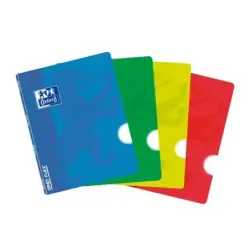 Oxford School Classic Openflex A5 - Tapa de Plastico - Libreta Grapada - Liso - 48 Hojas - Colores Surtidos | Ahorro Imprimiendo