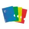 Oxford School Classic Openflex A5 - Tapa de Plastico - Libreta Grapada - Liso - 48 Hojas - Colores Surtidos | Ahorro Imprimiendo