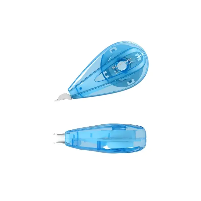 Erichkrause Extra Cinta Correctora 5mmx6m - Ideal para Correccion Rapida y Segura - Secado Inmediato - Colores Surtidos Aleatori