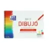 Oxford Dibujo Escolar Bloc Espiral Dibujo A5+ - Tapa Blanda/Contratapa Rigida - 20 Hojas 130gr Liso | Ahorro Imprimiendo