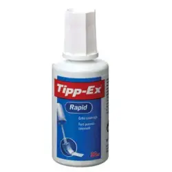 Tipp-Ex Rapid Liquido Corrector 20ml - Formula de Secado Rapido - Aplicador de Espuma | Ahorro Imprimiendo