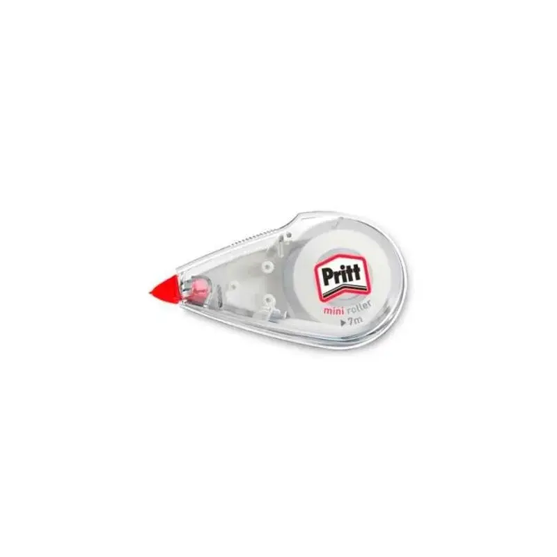 Pritt Mini Roller Corrector 4.2mm x 7m - Compacto y Ergonomico - Punta Flexible de Alta Precision - Compatible con todo Tipo de