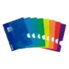Oxford School Openflex A4 Libreta Grapada - Tapa de Plastico Resistente - 48 Hojas Lisas - Formato A4 - Colores Surtidos | Ahorr