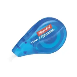 Tipp-Ex Easy Correct Cinta Correctora 4.2mm x 12m - Resistente - Escritura Instantanea | Ahorro Imprimiendo
