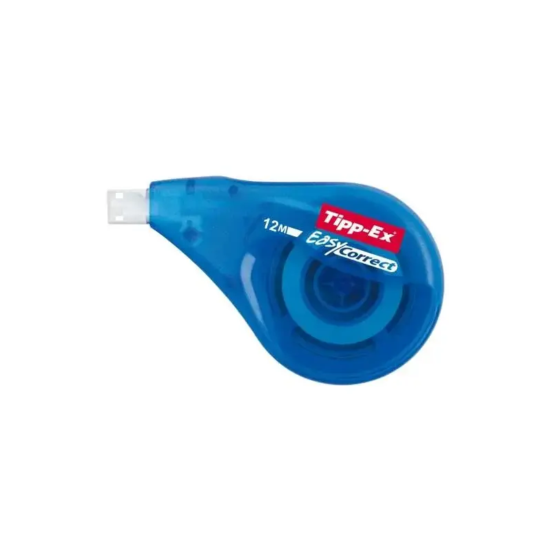 Tipp-Ex Easy Correct Cinta Correctora 4.2mm x 12m - Resistente - Escritura Instantanea | Ahorro Imprimiendo