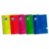 Oxford School Classic Fº Cuaderno Espiral - Tapa de Plastico - Pauta 3.5 con Margen - 80 Hojas - Colores Surtidos | Ahorro Impri