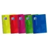 Oxford School Classic Cuaderno Espiral Folio 80 Hojas 1 Linea con Margen - Tapa de Plastico Resistente - Colores Surtidos | Ahor