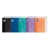 Oxford School Classic Europeanbook 1 Cuaderno A4+ 80 Hojas Microperforadas Cuadricula 5x5mm - Tapa de Plastico Translucido - Col