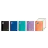 Oxford Europeanbook 4 Cuaderno A5+ Cuadriculado 5x5mm 120 Hojas 90gr - Tapa Superresistente - 4 Bandas de Color - Colores Vivos