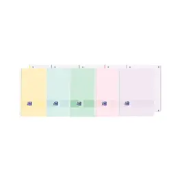 Oxford Live&Go Europeanbook 1 Tapa de Plastico A4+ 5x5 - 80 Hojas - Colores Surtidos | Ahorro Imprimiendo