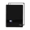 Oxford Live and Go Cuaderno de Espiral - Formato A4+ - 80 Hojas - Cuadricula 5x5mm - Tapa de Plastico - Digitalizacion de Textos
