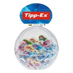 Tipp-Ex Mini Pocket Mouse Fashion Expositor con 40 Cintas Correctoras 5mm x 6m - Resistente - Escritura Instantanea | Ahorro Imp