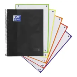 Oxford School Classic A4+ Europeanbook - Tapa Extradura - 50% Hojas Gratis - 5x5 - 120 Hojas | Ahorro Imprimiendo