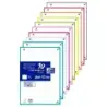 Oxford Recambio de 200 Hojas con 4 Taladros - Formato A4 - Cuadricula 5x5 Enmarcada - Anti Traspaso de Tinta - Digitalizacion de