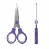 Erichkrause Standard Junior Tijeras de Acero Inoxidable 13cm - Extremos Redondeados - Resistente a la Corrosion - Mangos de Plas