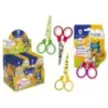 Bismark Kids Deco Tijera Escolar 13cm - Acero de Aleacion Extra - Hojas Decoradas - Mangos en Plastico - Punta Roma - 4 Diseños