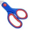 Staedtler Noris 965 Tijera Escolar de Seguridad - Agarre Ergonomico Suave - Cuchillas Romas - Longitud 14cm | Ahorro Imprimiendo