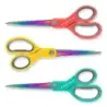 Staedtler Norix 965 Tijeras Escolares 21cm - Hojas de Acero Inoxidable con Apariencia de Titanio - Uso Diestro - Agarre Ergonomi