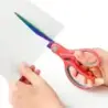 Staedtler Norix 965 Tijeras Escolares 21cm - Hojas de Acero Inoxidable con Apariencia de Titanio - Uso Diestro - Agarre Ergonomi