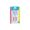 Carioca Pack de 2 Mini Boligrafos Correctores - Punta de Metal Resistente y Precisa - Apto para Todo Tipo de Papel - Secado Rapi
