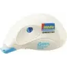 Imedio Roller Compact Cinta Correctora 5mm x 10m - Rapido, Limpio y Preciso - Sin Disolventes - Control de Nivel de Cinta - Tens