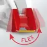 Pritt Compact Flex Cinta Correctora 6mmx10m - Punta Flexible - Correcion Suave y Limpia - Correccion en 2 Sentidos - Capuchon Pr