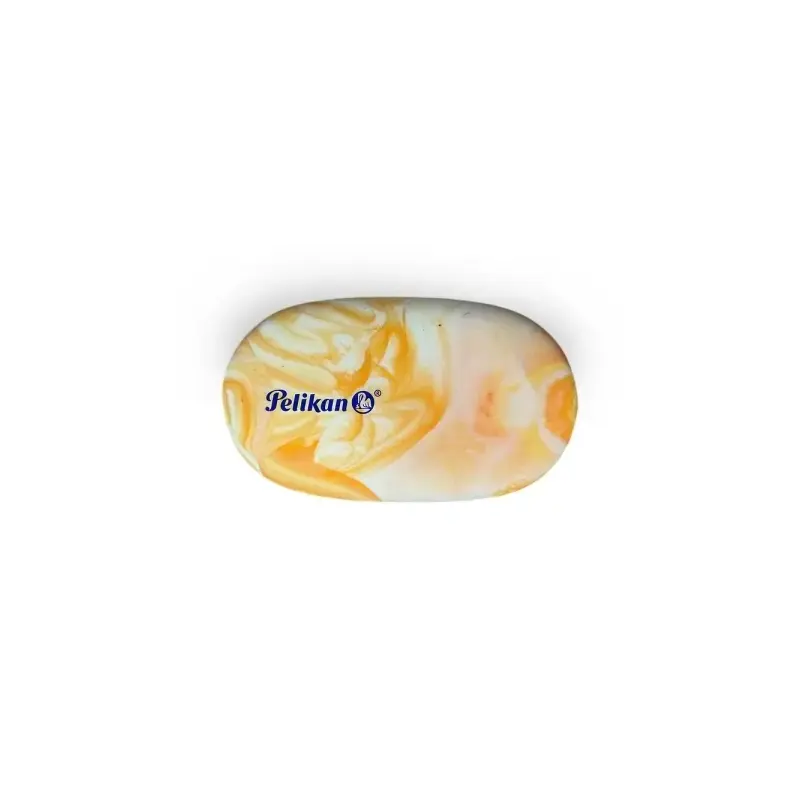 Pelikan Ergonomic Eraser Pack de 20 Gomas de Borrar - Vinilo - sin PVC - Efecto Marmol - Colores Surtidos | Ahorro Imprimiendo