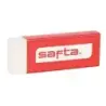 Safta Expositor con 20 Gomas - PVC - Borrado Limpio - Suave al Tacto - Color Blanco | Ahorro Imprimiendo