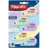 Tipp-Ex Mini Pocket Mouse Pastel Pack con 5 Cintas Correctoras 5mm x 6m - Resistente - Escritura Instantanea | Ahorro Imprimiend
