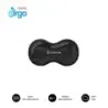 Subblim Ergo Crystal Flex Reposamuñecas para Raton - Gel Refrigerante Autoajustable - Diseño Ondulado Ergonomico - Base Antidesl