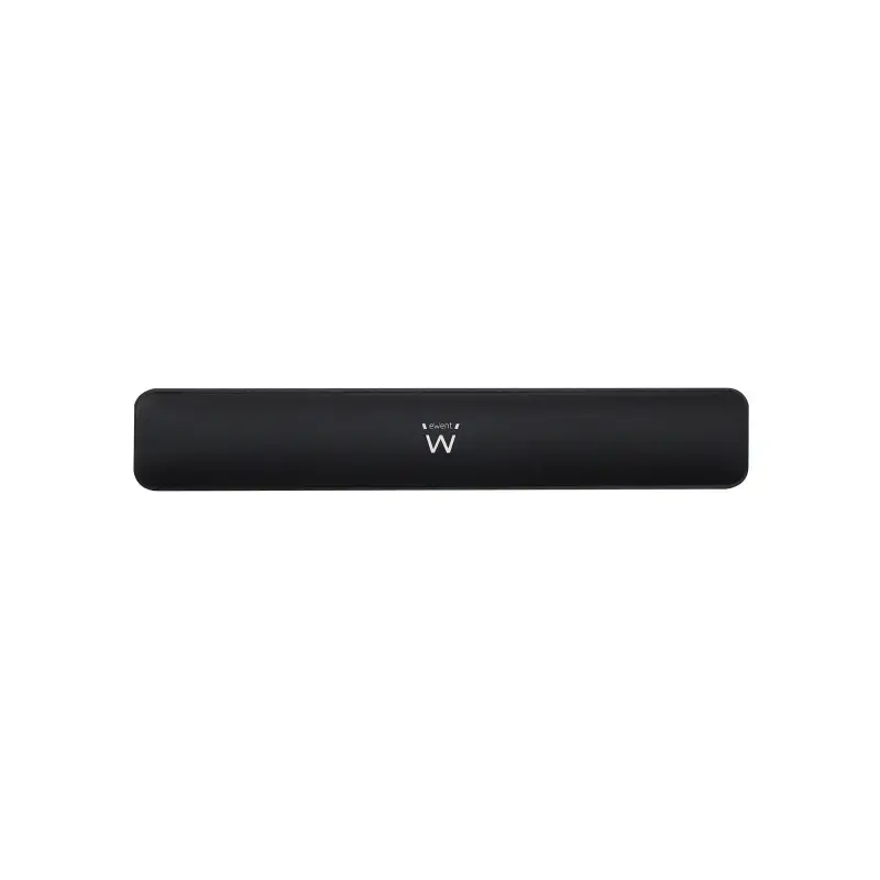 Ewent Almohadilla Reposabrazos para Teclado - Ergonomica - Base de Goma Antideslizante - Color Negro | Ahorro Imprimiendo