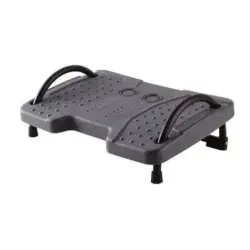 Cromad Reposapies Ajustable en Altura - Color Gris | Ahorro Imprimiendo