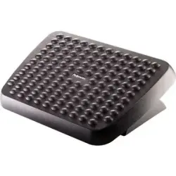 Fellowes Reposapies Ajustable Ergonomico - Superficie Estilo Masaje - 2 Ajustes de Altura - Color Negro | Ahorro Imprimiendo