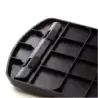 Fellowes Reposamuñecas Premium de Gel para Teclado Ajustable - Angulo y Altura Ajustable - Superficie de Poliester - Color Grafi