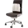 Fellowes Smart Suites Respaldo de Espuma Ergonomico - Espuma de Alta Densidad - Correa Ajustable - Color Gris | Ahorro Imprimien