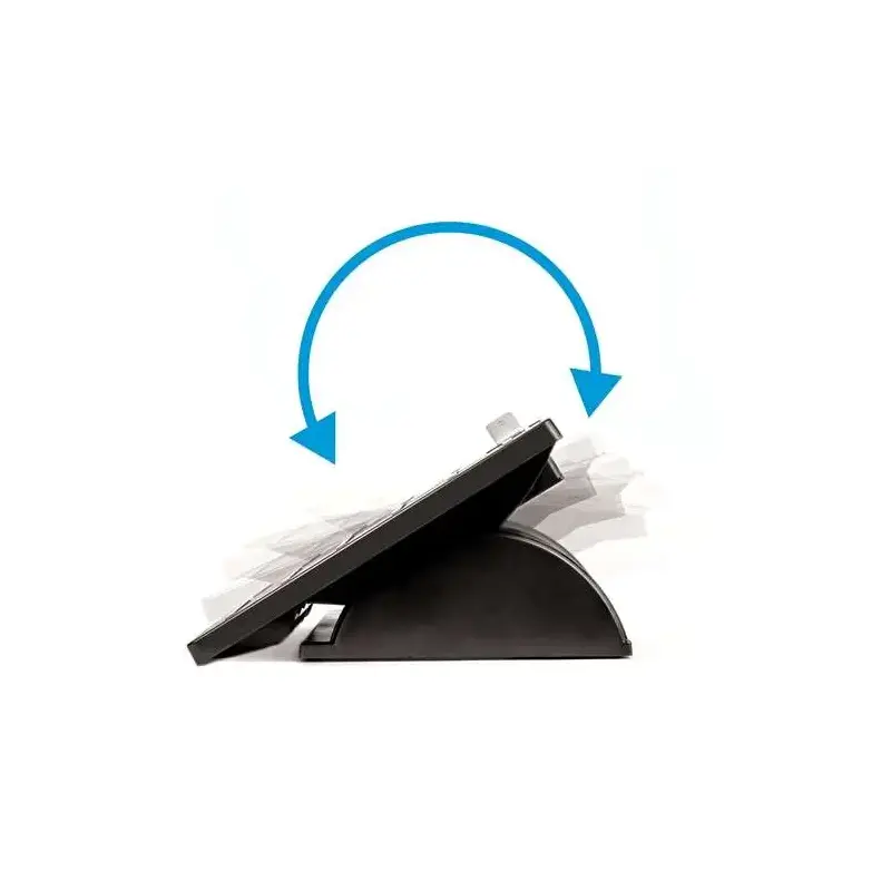 Fellowes Office Suites Reposapies Ajustable con Microban - 3 Ajustes de Altura - Tamaño de 444x333mm - Rango de Inclinación hast