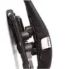Fellowes Back Angel Respaldo Ergonomico Moldeable - Ajustable en 7 Alturas - Adaptable a la Mayoria de Sillas - Color Negro | Ah