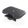 Aisens Reposapies Ergonomico Inclinable y Ajustable en Altura - Base Antideslizante - Peso Max.30kg - Material HIPS Resistente -