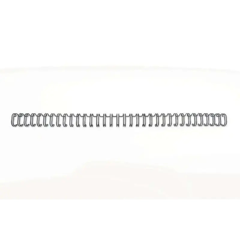 GBC Wirebind Pack de 100 Alambres de Encuadernacion 8mm para Paso 3:1 Redondo o Cuadrado - Formato A4 - Para 34 Orificios - Encu
